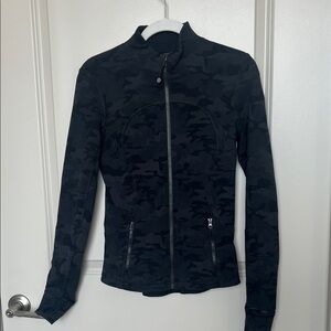 Lululemon Black Camo Define Jacket